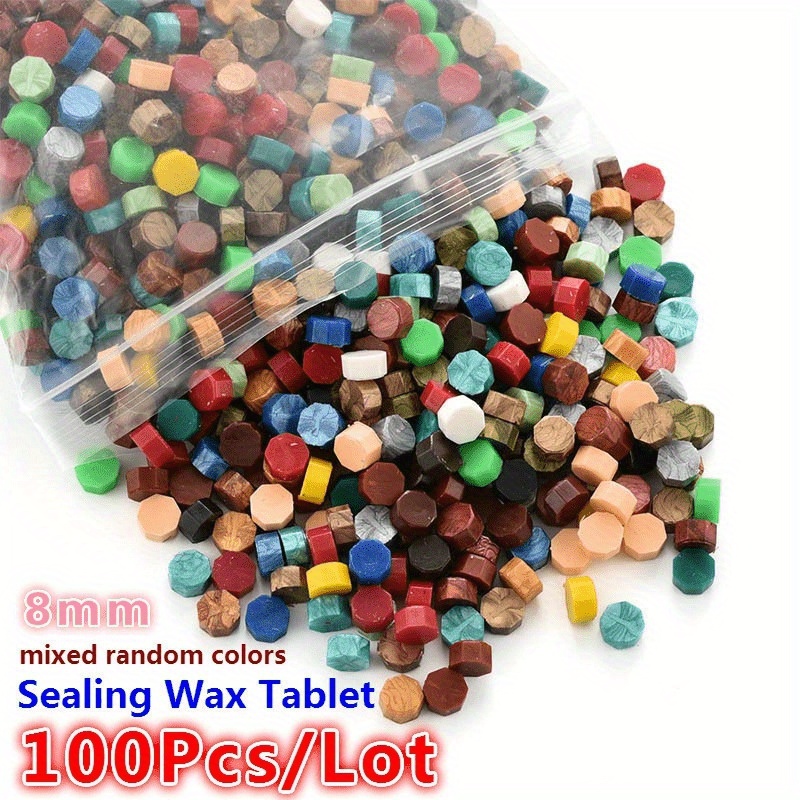 100Pc Retro Sealing Wax Octago - Beeswax Wrap review and price