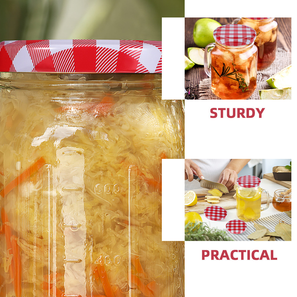 80Pcs Wide Mouth Jar Lids Cann - Reusable Bottle review and price