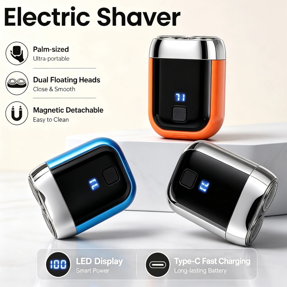 Portable Electric Shaver Doubl - Safety Razor Handle review and price