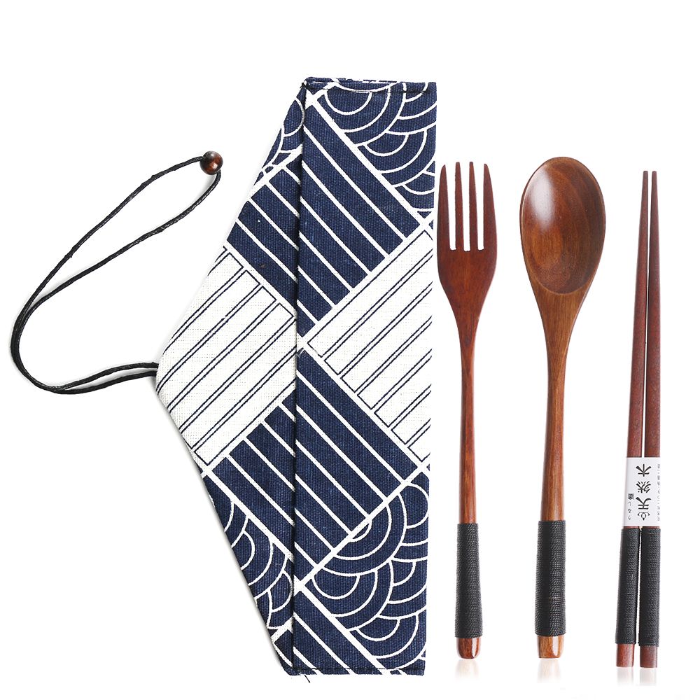 Japanese Style Cutlery Set Por - Bamboo Cutlery review and price